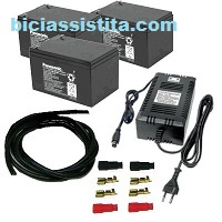 kit modifica sostituzione batteria 36 volt